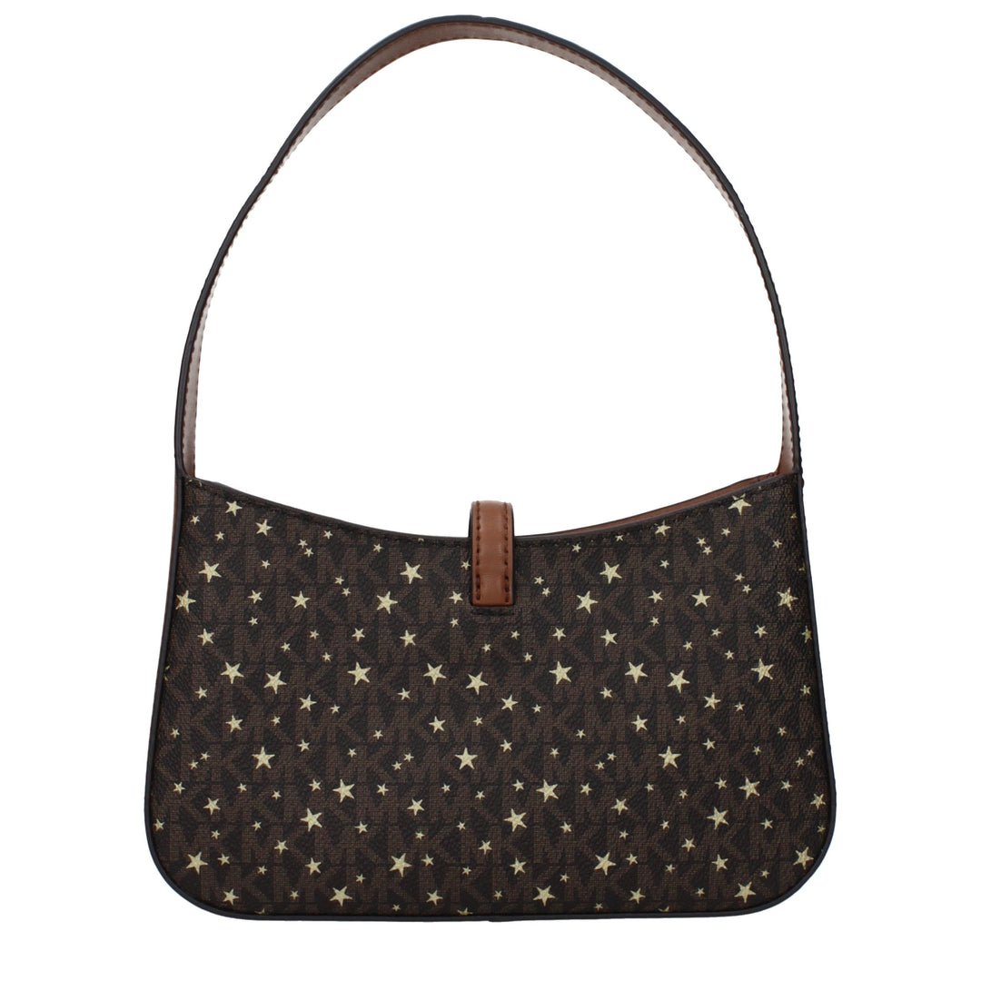 Brown Fabric Handbag Michael Kors