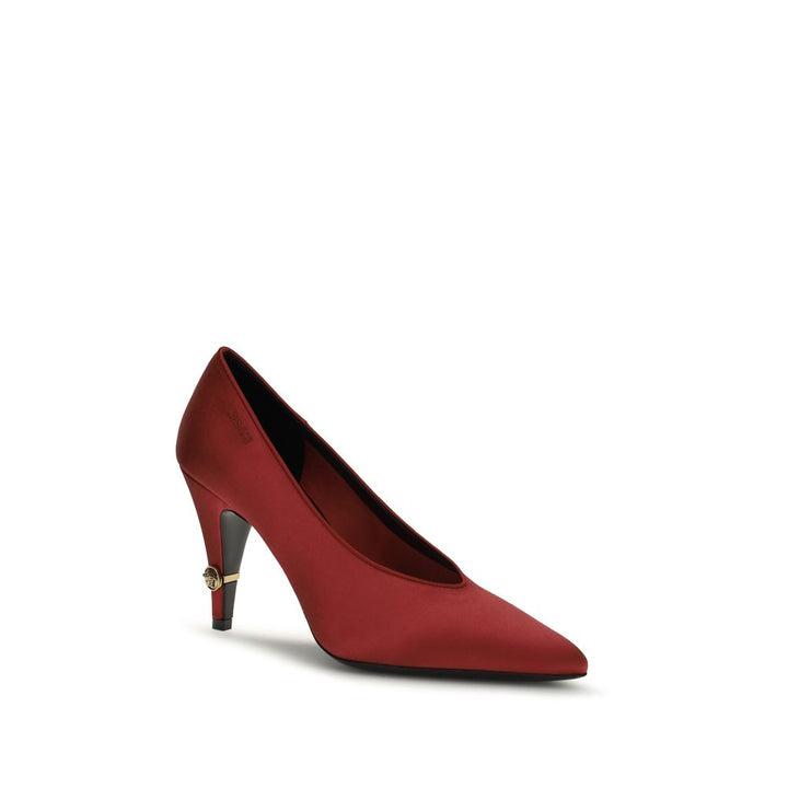Multicolor Viscose High Heel Pumps Versace