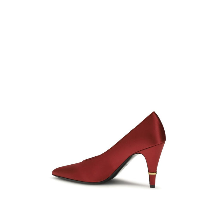 Multicolor Viscose High Heel Pumps Versace