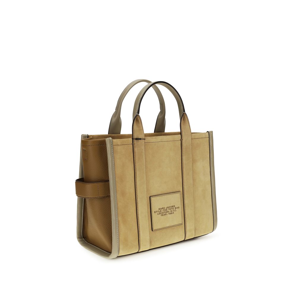 Beige Calf Leather Bos Taurus Shoulder Bag Marc Jacobs