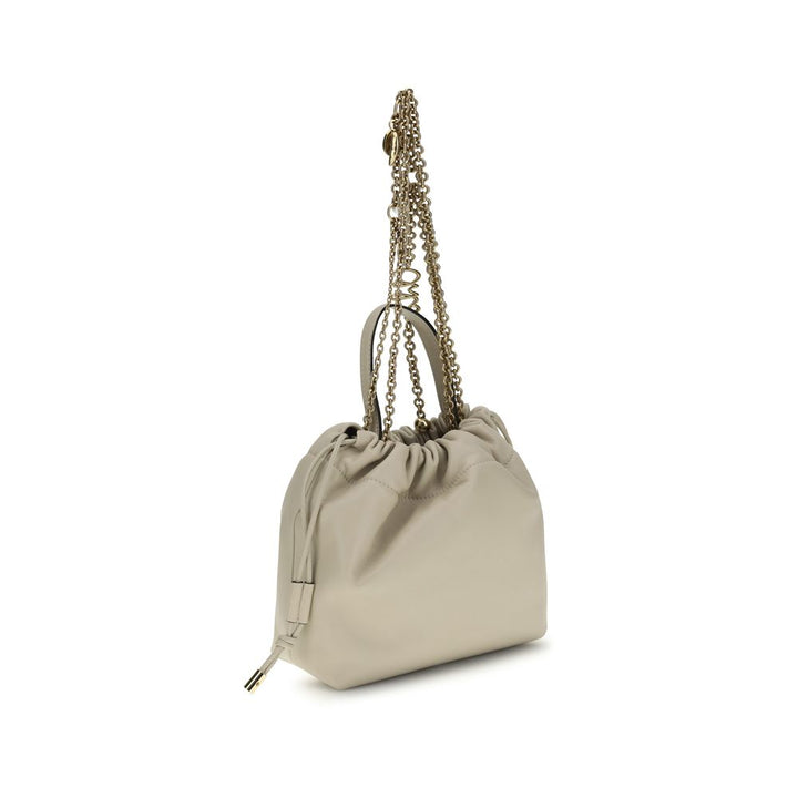 Beige Lamb Ovis Aries Aries Shoulder Bag Chloé