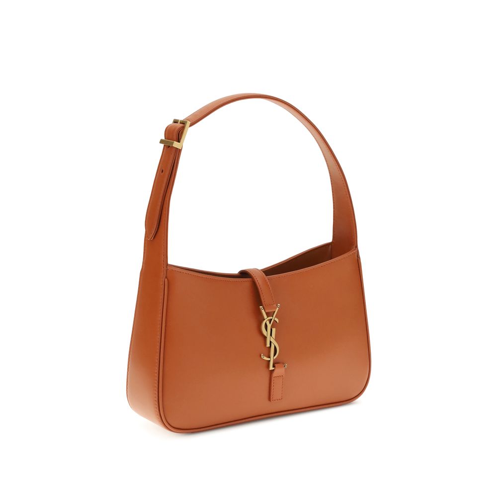 Orange Calf Leather Bos Taurus Handbag Saint Laurent