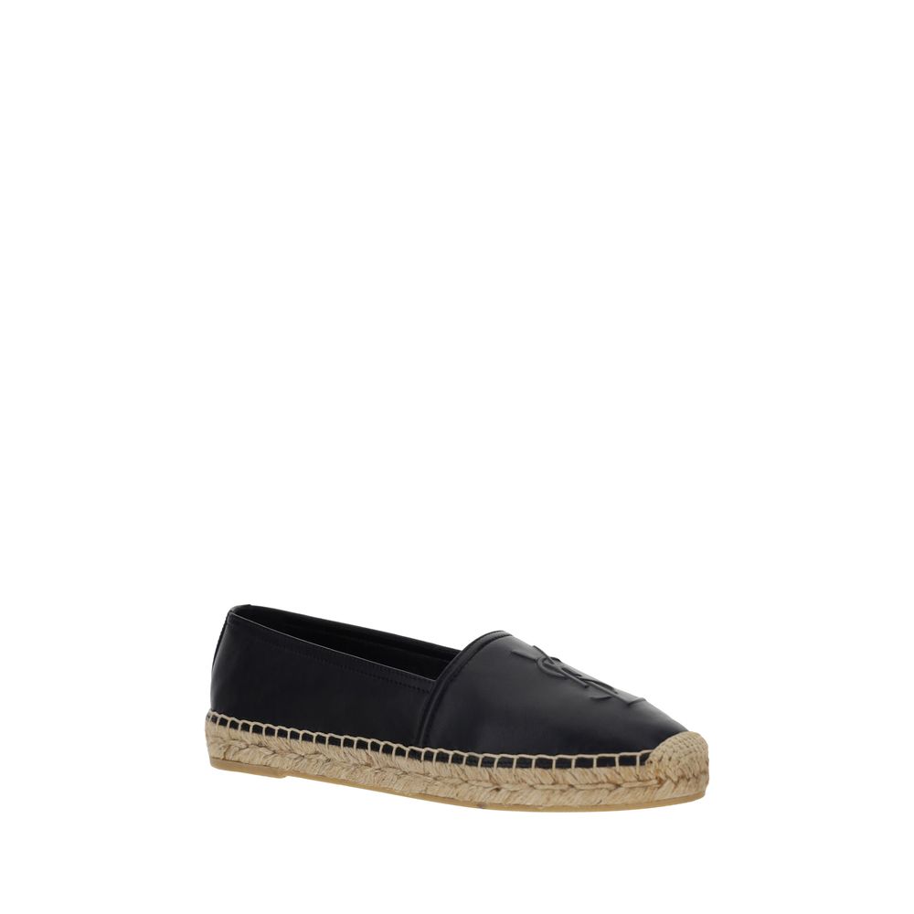 Black Lamb Ovis Aries Aries Espadrilles Saint Laurent