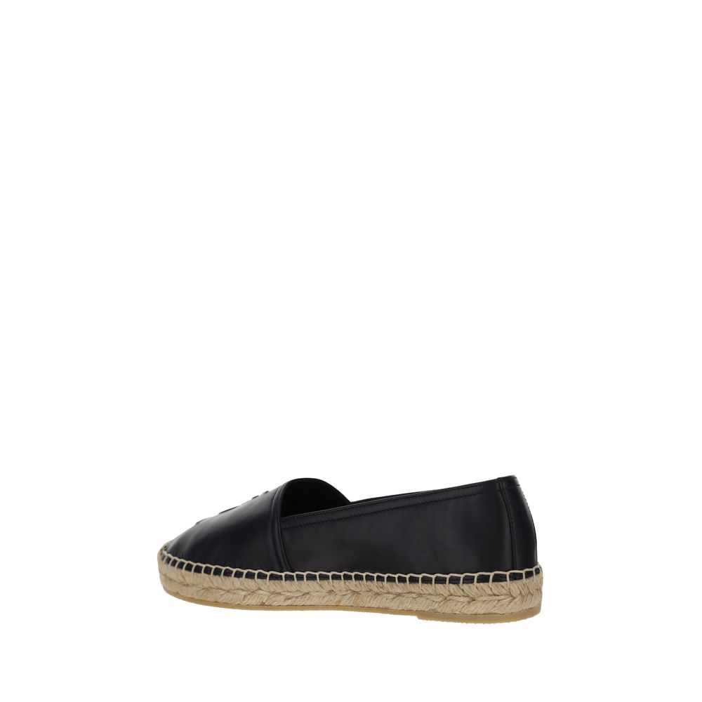 Black Lamb Ovis Aries Aries Espadrilles Saint Laurent