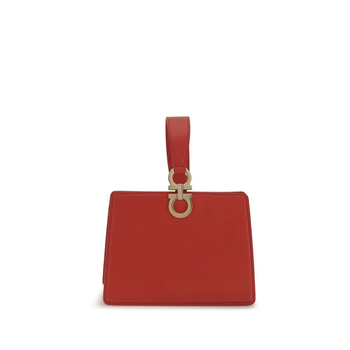 Multicolor Calf Leather Bos Taurus Clutch Bag Ferragamo