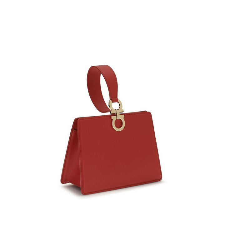 Multicolor Calf Leather Bos Taurus Clutch Bag Ferragamo