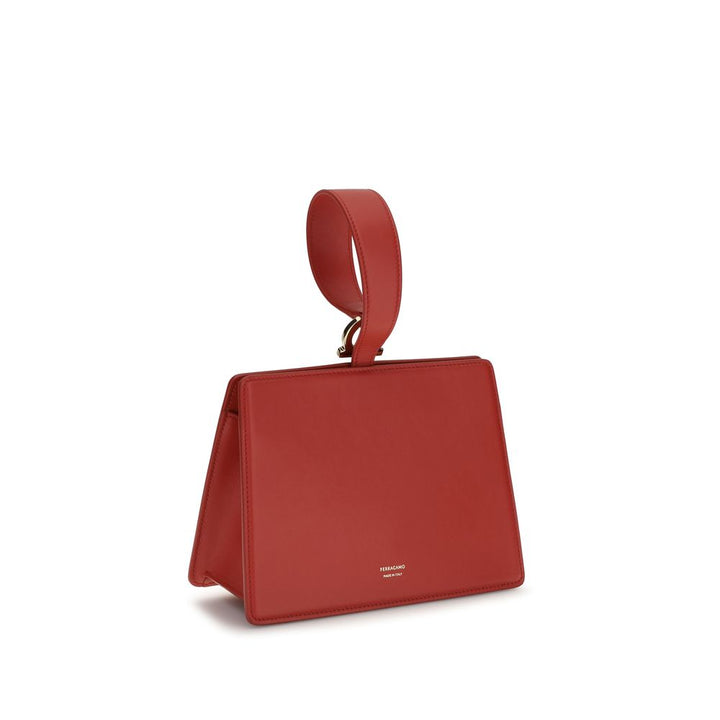 Multicolor Calf Leather Bos Taurus Clutch Bag Ferragamo