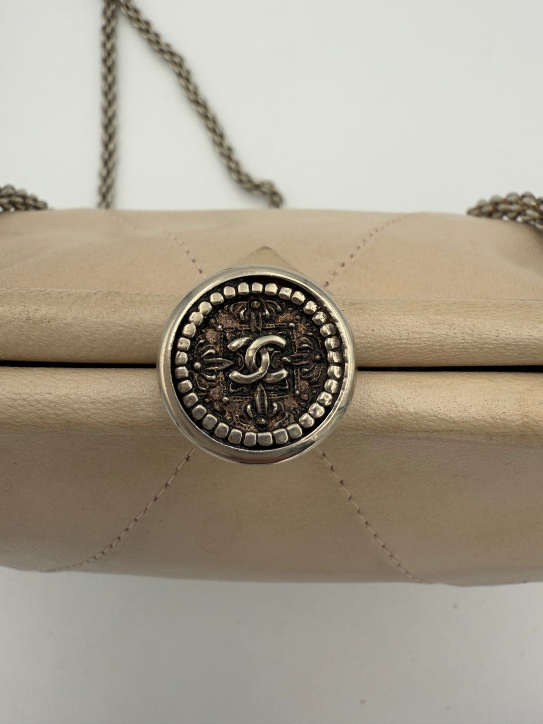 CHANEL Pochette with Hidden Chain Handbag Chanel