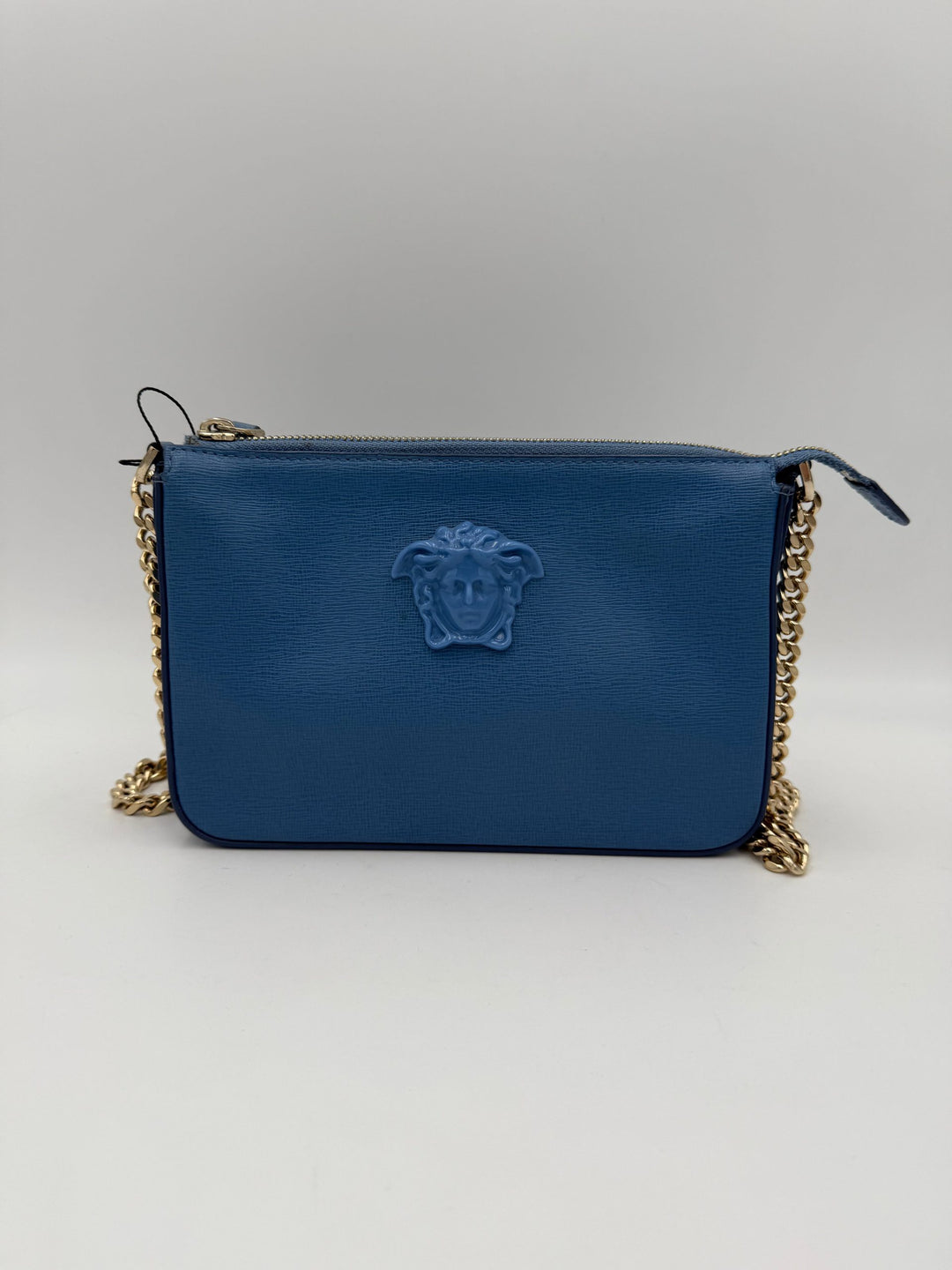 VERSACE LA MEDUSA Leather Shoulder Bag Versace