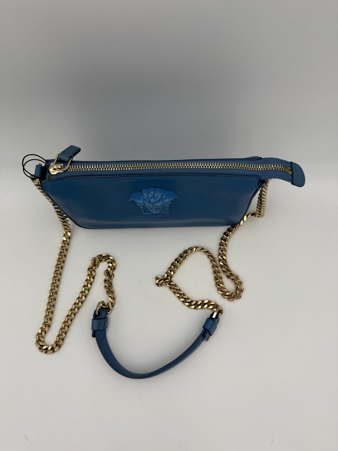 VERSACE LA MEDUSA Leather Shoulder Bag Versace