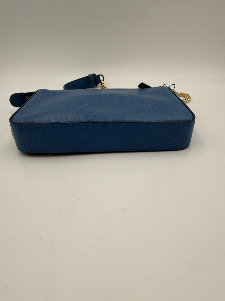 VERSACE LA MEDUSA Leather Shoulder Bag Versace