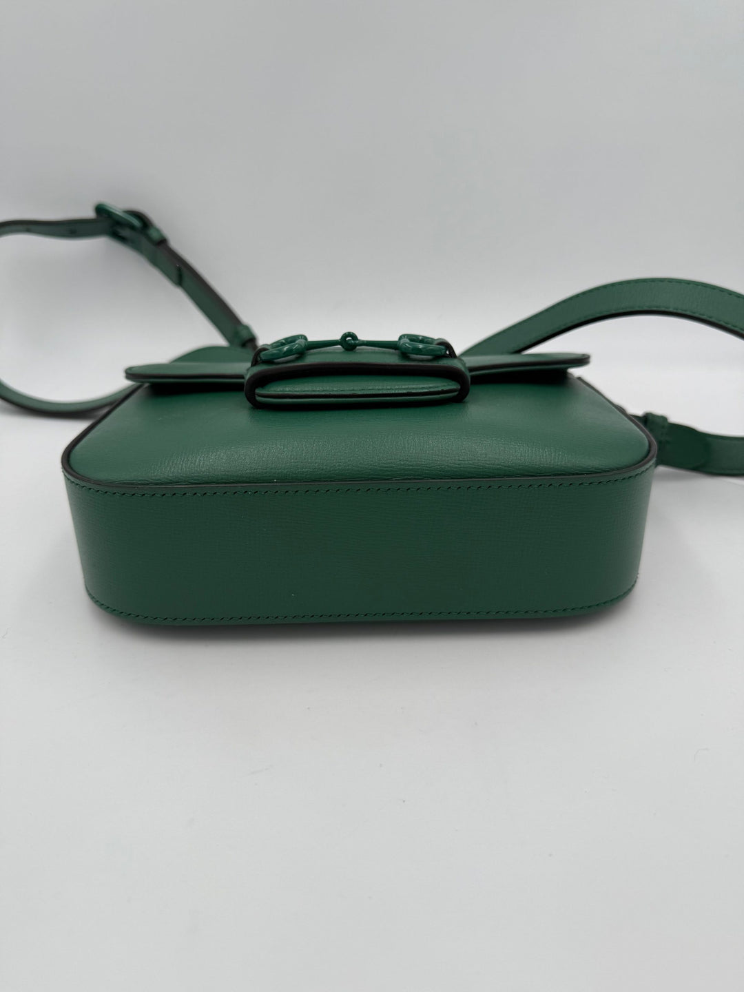 GUCCI HORSEBIT 1955 Emerald Handbag Gucci