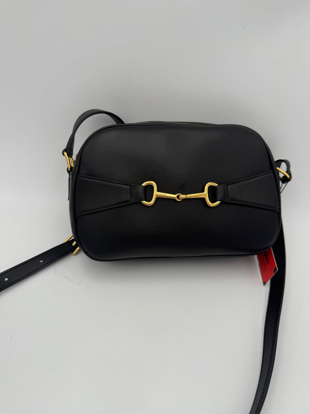 CELINE CRECY Plain Black Handbag Celine