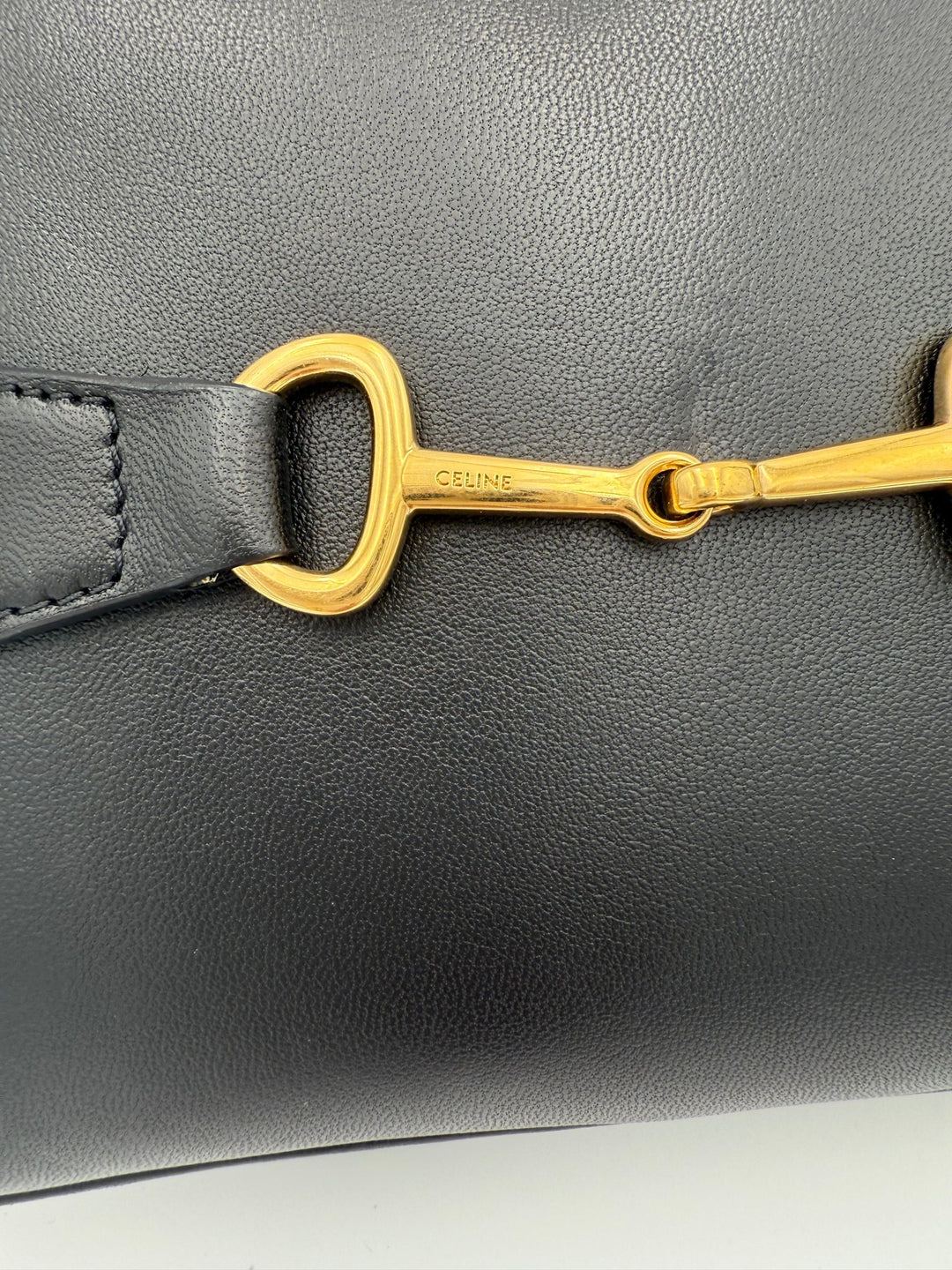 CELINE CRECY Plain Black Handbag Celine