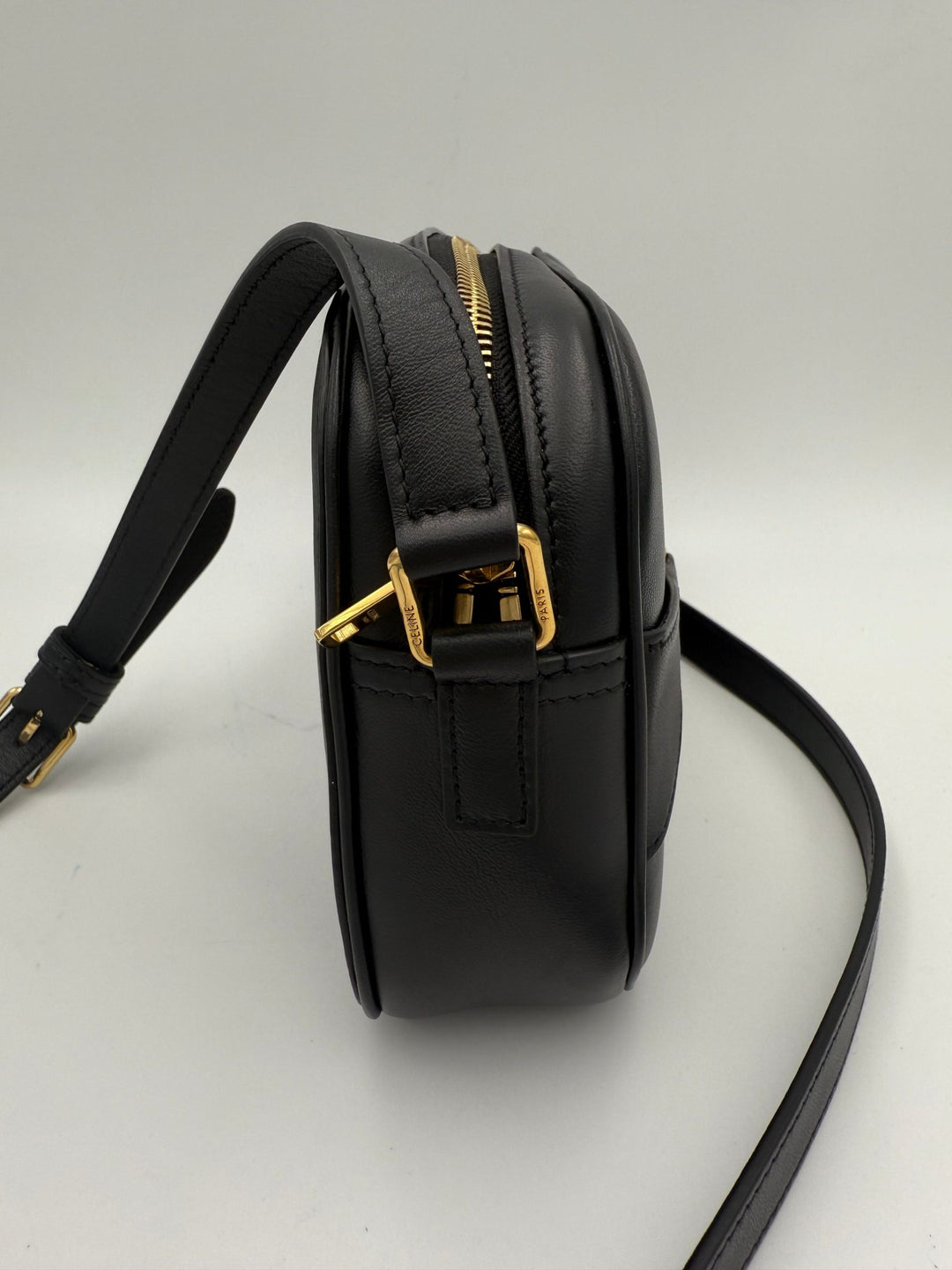 CELINE CRECY Plain Black Handbag Celine
