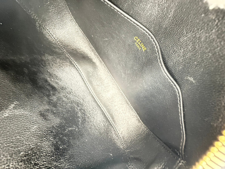 CELINE CRECY Plain Black Handbag Celine