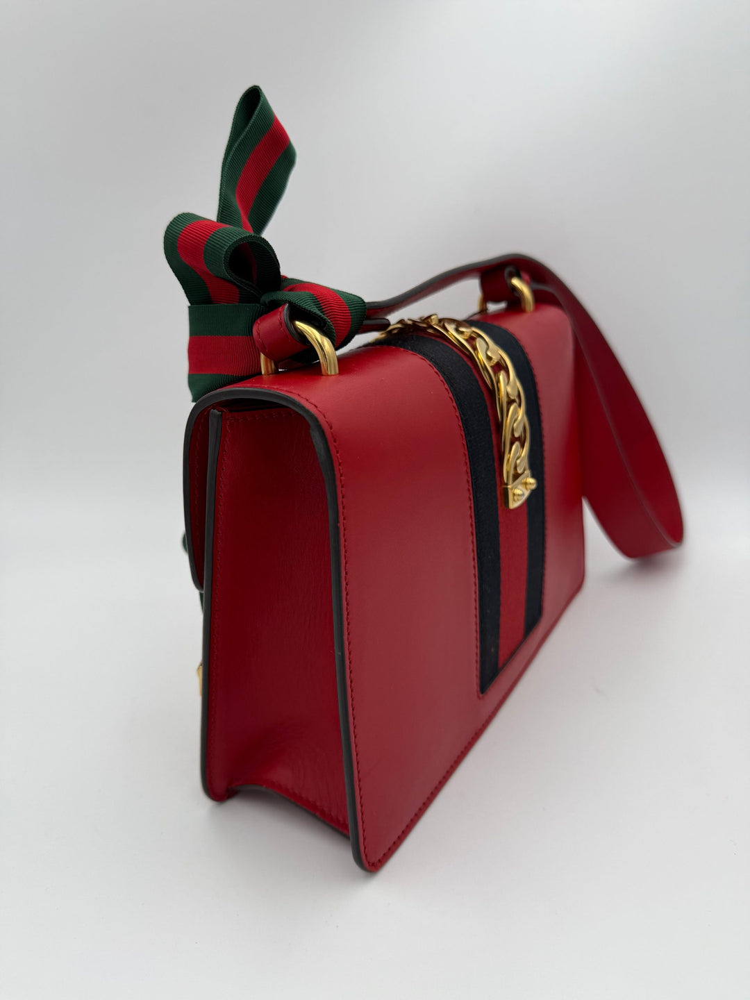 GUCCI SYLVIE Red Handbag Gucci