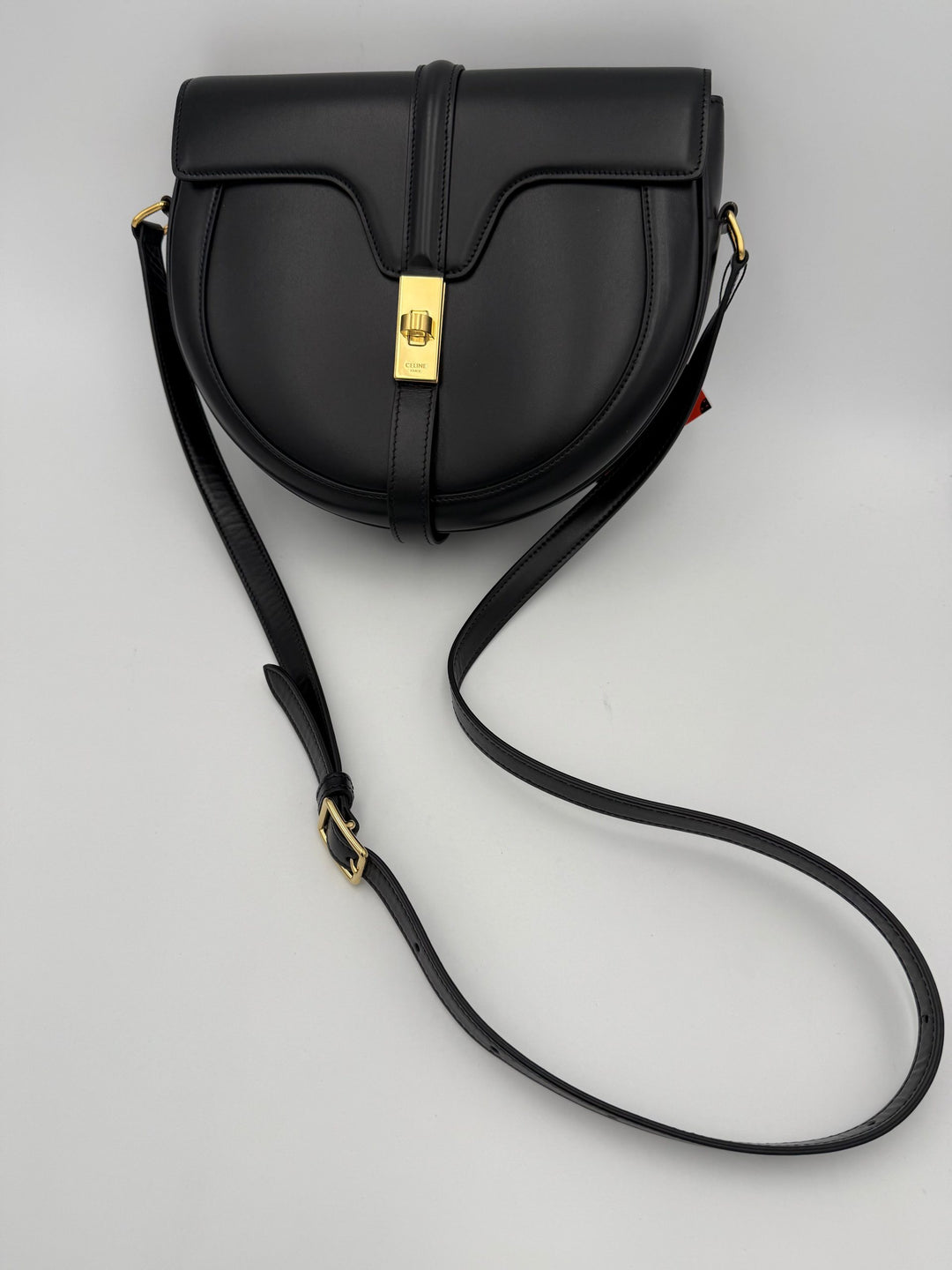 CELINE Sac 16 Besace Black Large Bag Celine