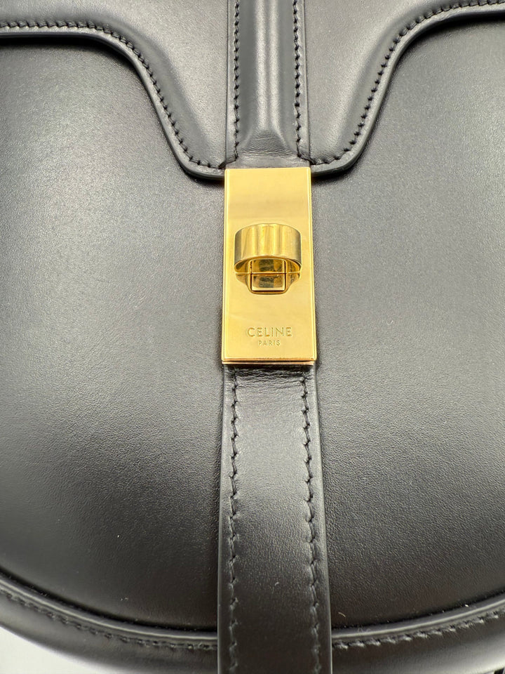 CELINE Sac 16 Besace Black Large Bag Celine