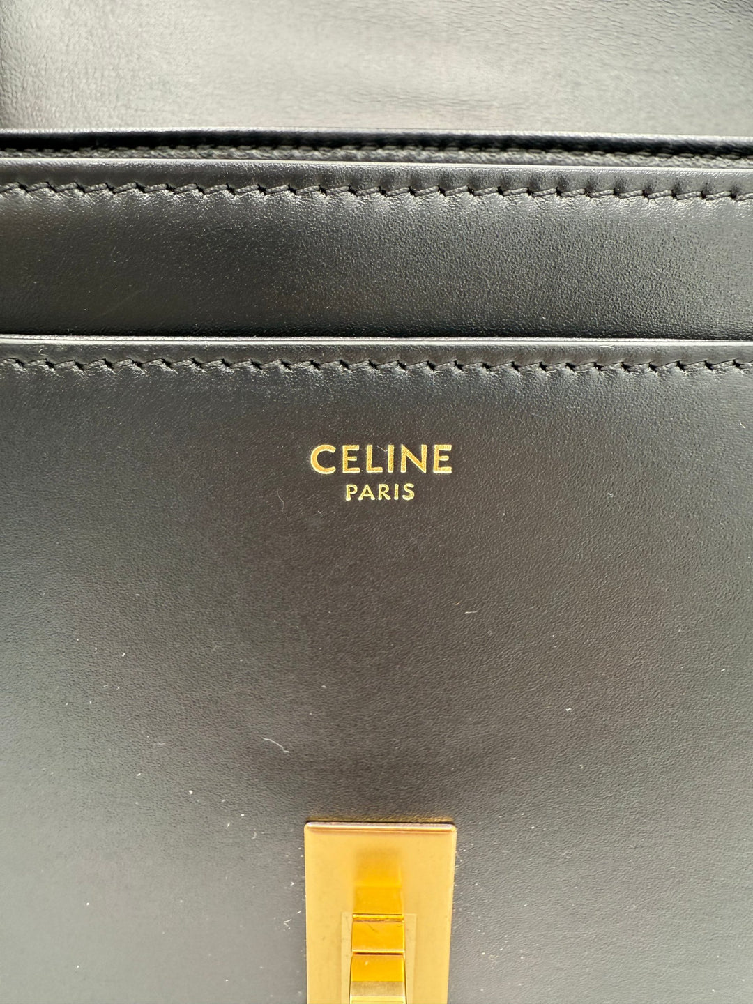 CELINE Sac 16 Besace Black Large Bag Celine