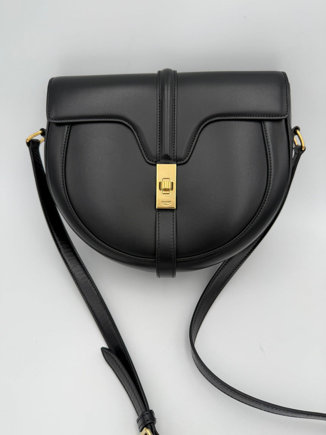 CELINE Sac 16 Besace Black Large Bag Celine
