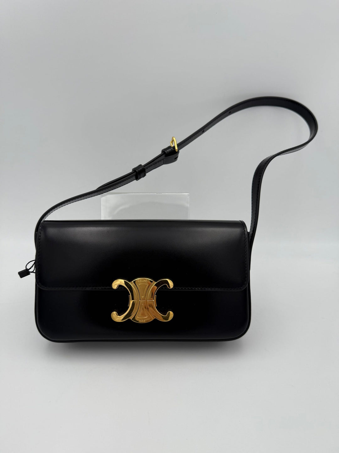 CELINE CLAUDE TRIOMPHE Black Handbag Celine