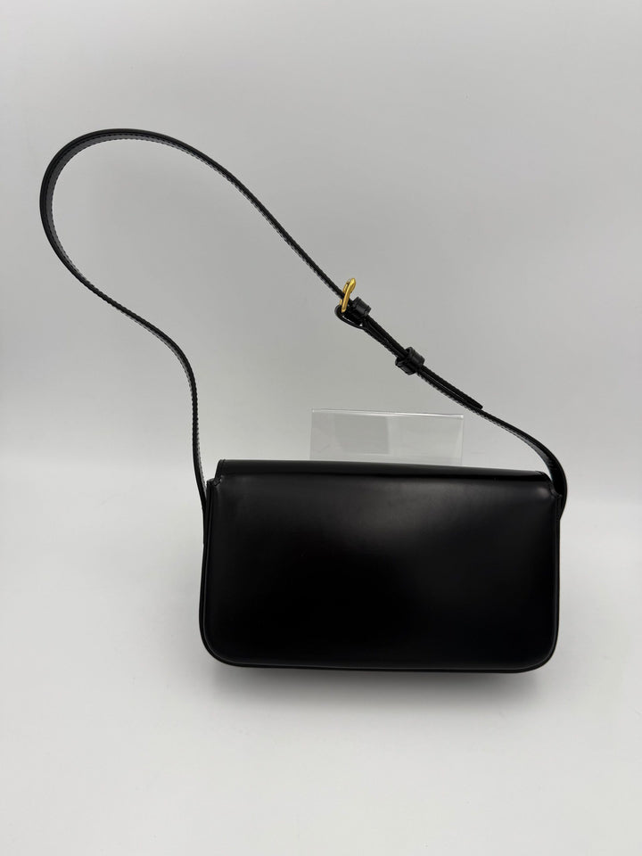 CELINE CLAUDE TRIOMPHE Black Handbag Celine