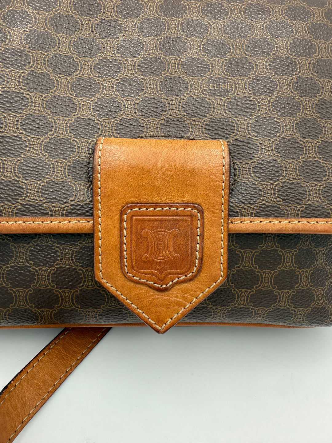 CELINE TRIOMPHE Vintage Monogram Handbag Celine
