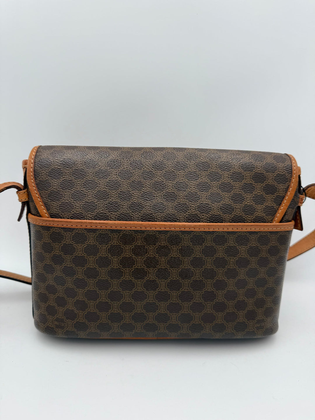 CELINE TRIOMPHE Vintage Monogram Handbag Celine