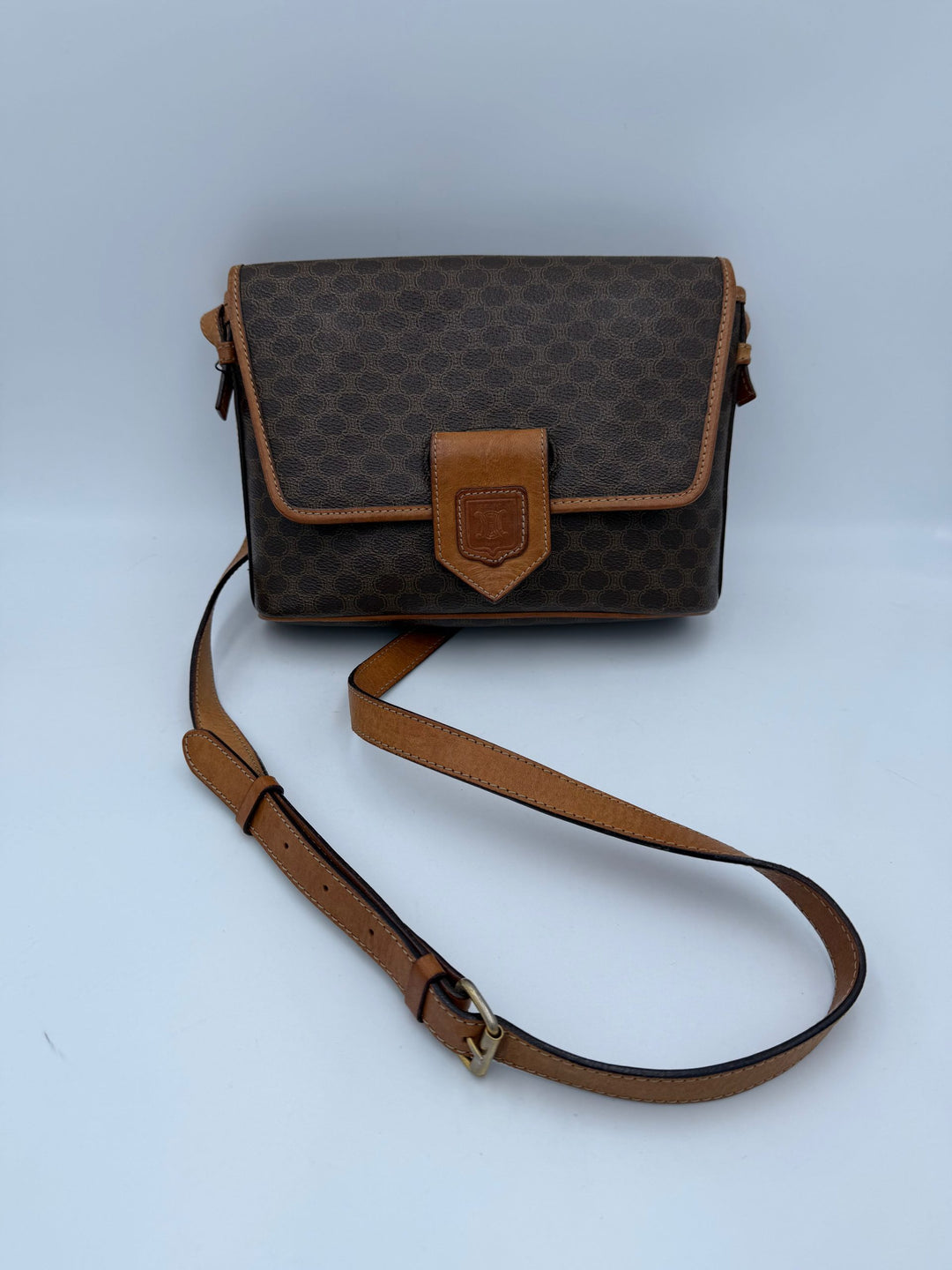 CELINE TRIOMPHE Vintage Monogram Handbag Celine