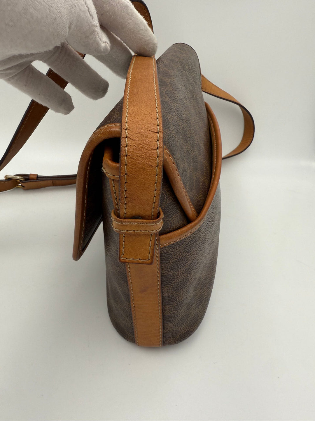 CELINE TRIOMPHE Vintage Monogram Handbag Celine