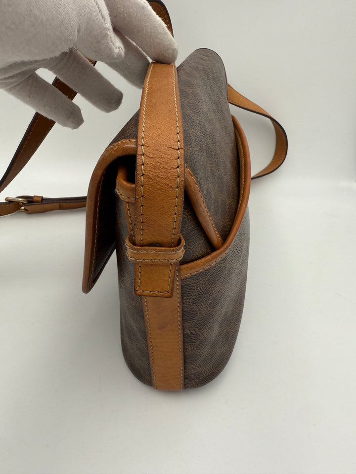 CELINE TRIOMPHE Vintage Monogram Handbag Celine