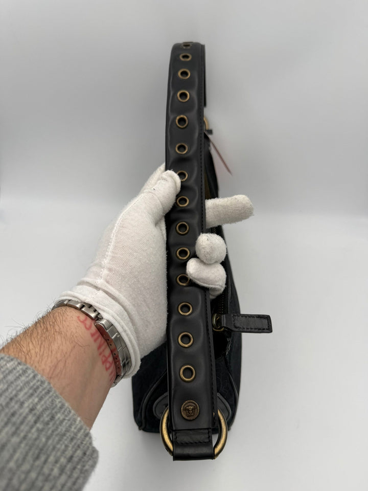 VERSACE Medusa Jacquard Shoulder Bag Versace