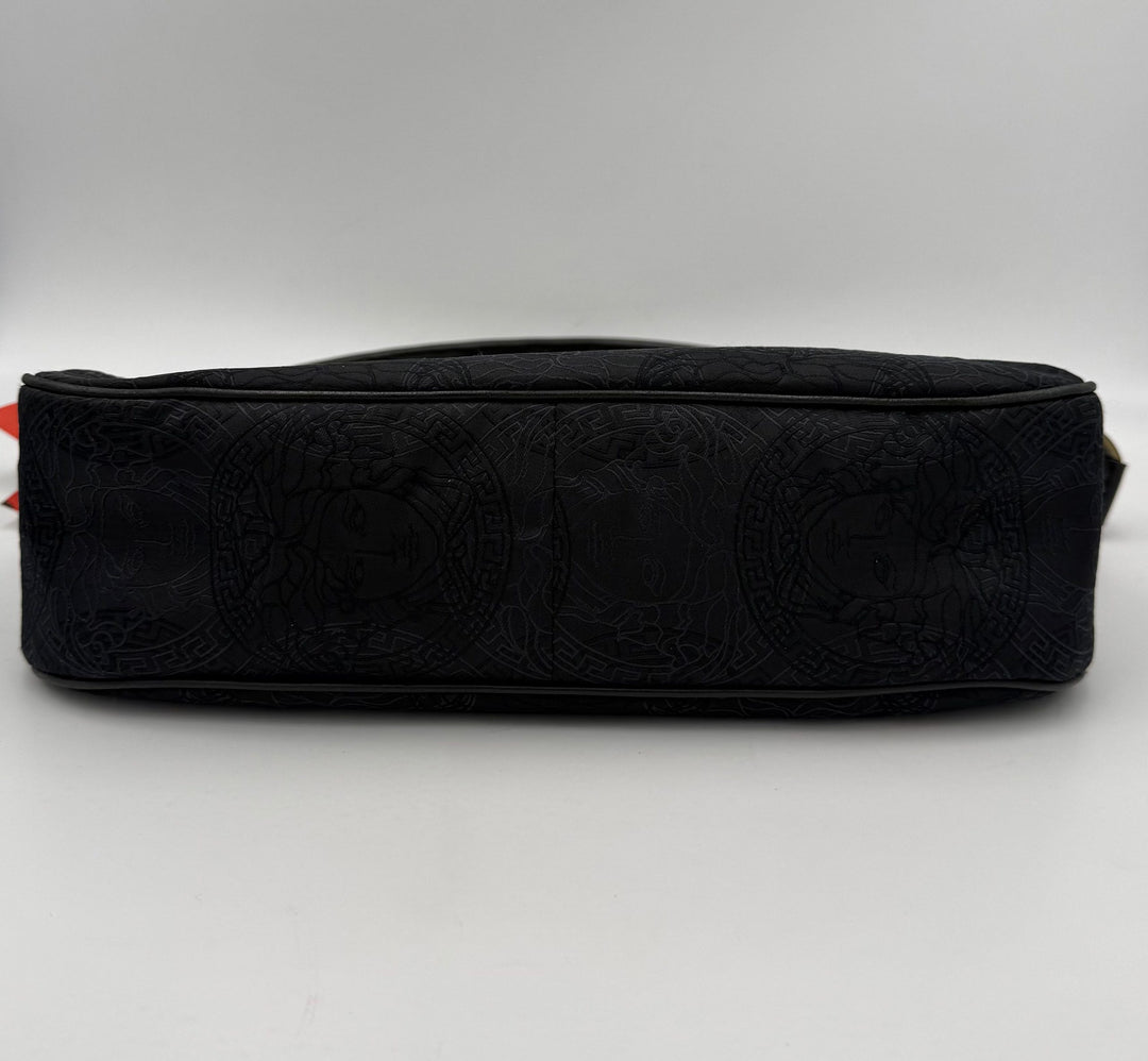 VERSACE Medusa Jacquard Shoulder Bag Versace