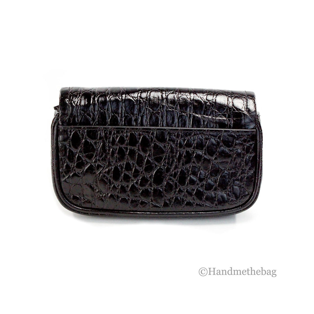 Marc Jacobs The Mini Shoulder Bag Black Embossed Leather Crossbody Bag Marc Jacobs