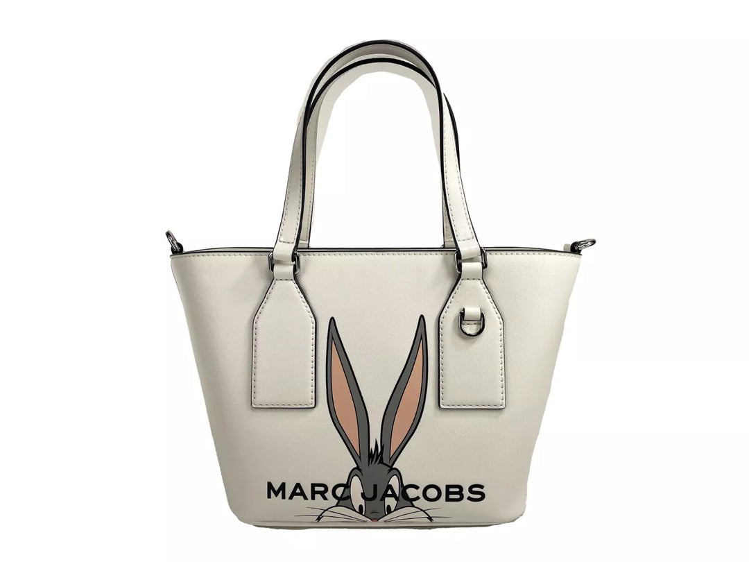 Marc Jacobs X Looney Tunes Bugs Bunny Small Leather Satchel Crossbody Bag Marc Jacobs