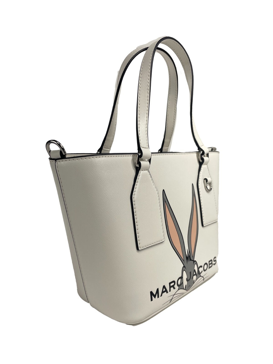Marc Jacobs X Looney Tunes Bugs Bunny Small Leather Satchel Crossbody Bag Marc Jacobs