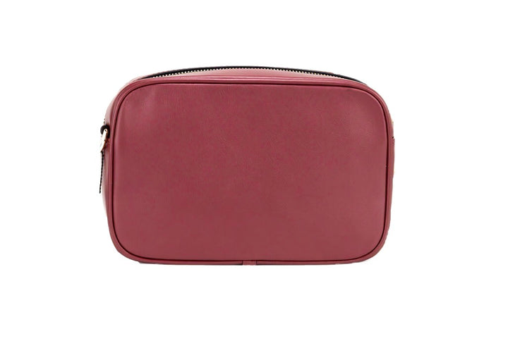 Marc Jacobs Flash Pomegranate Smooth Leather Embossed Camera Crossbody Bag Purse Marc Jacobs