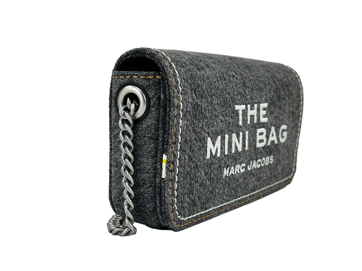 Marc Jacobs The Denim Chain Mini Bag - Black Wash Marc Jacobs