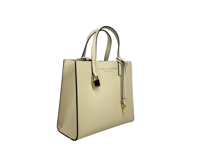 Women'S Mini Pebbled Tote - Marshmallow Marc Jacobs