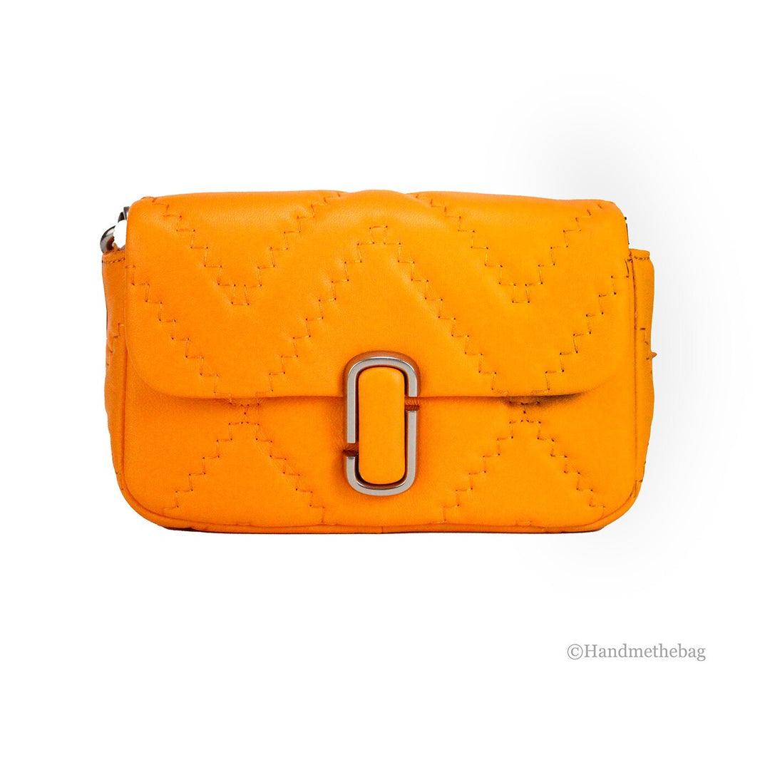 Marc Jacobs The J Marc Mini Scorched Quilted Leather Convertible Shoulder Bag Marc Jacobs