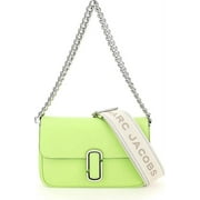 Marc Jacobs Womens The J Marc Shoulder Bag Green Glow H956L01PF22-325 One Size Marc Jacobs