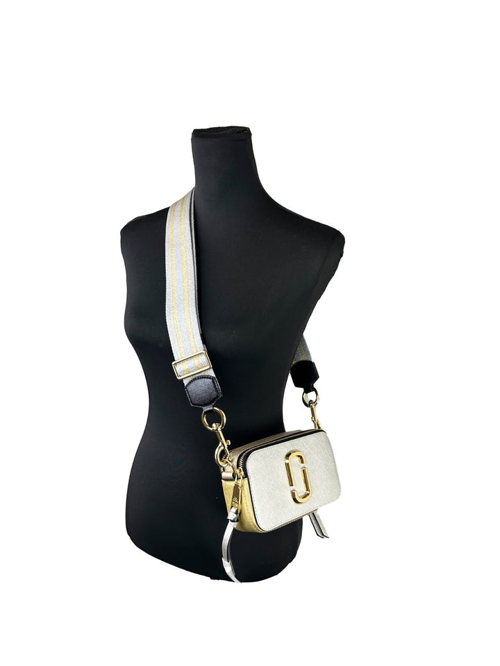 Marc Jacobs Womens Snapshot Crossbody Platinum Multi OH129L01PF21-044 Ne Size Marc Jacobs