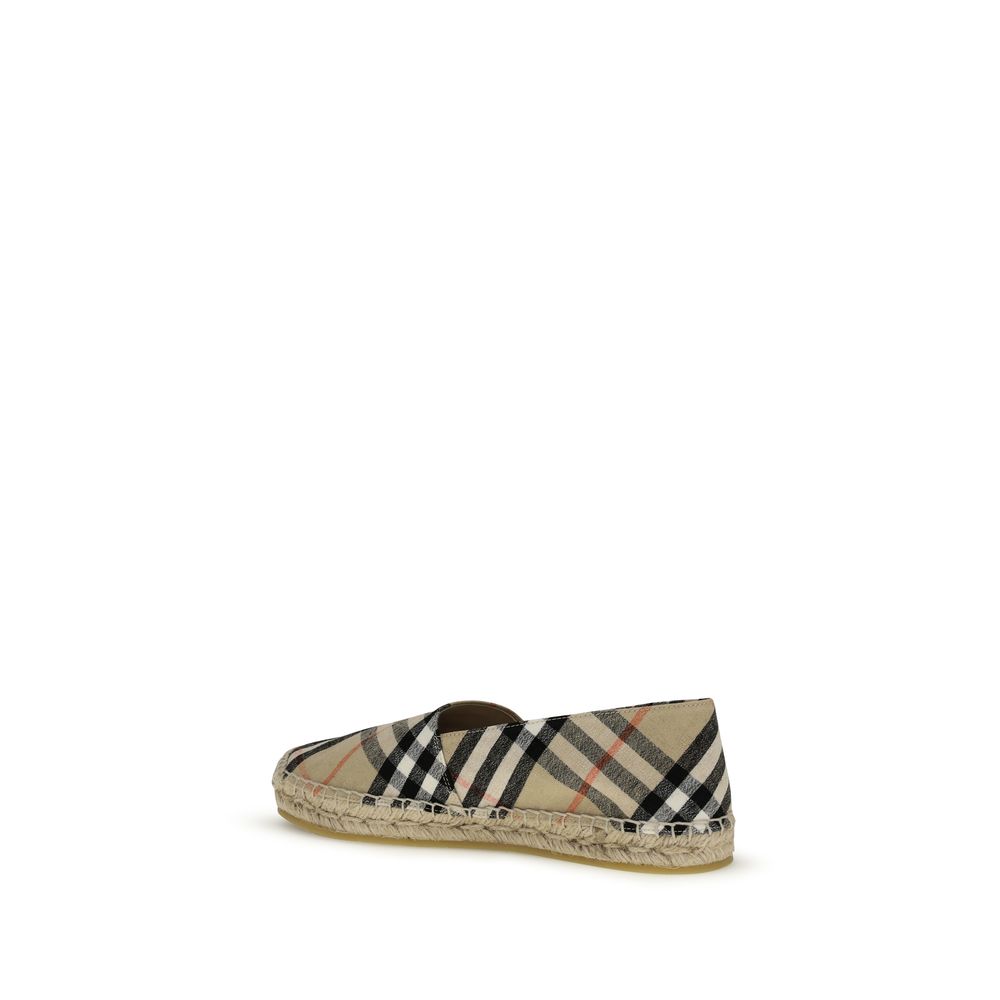 Multicolor Cotton Espadrilles Burberry