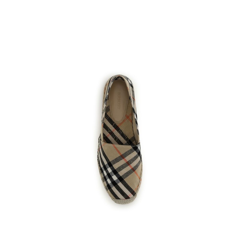 Multicolor Cotton Espadrilles Burberry