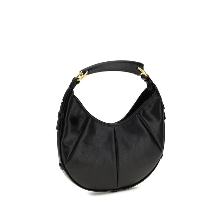 Black Calf Leather Bos Taurus Shoulder Bag Saint Laurent