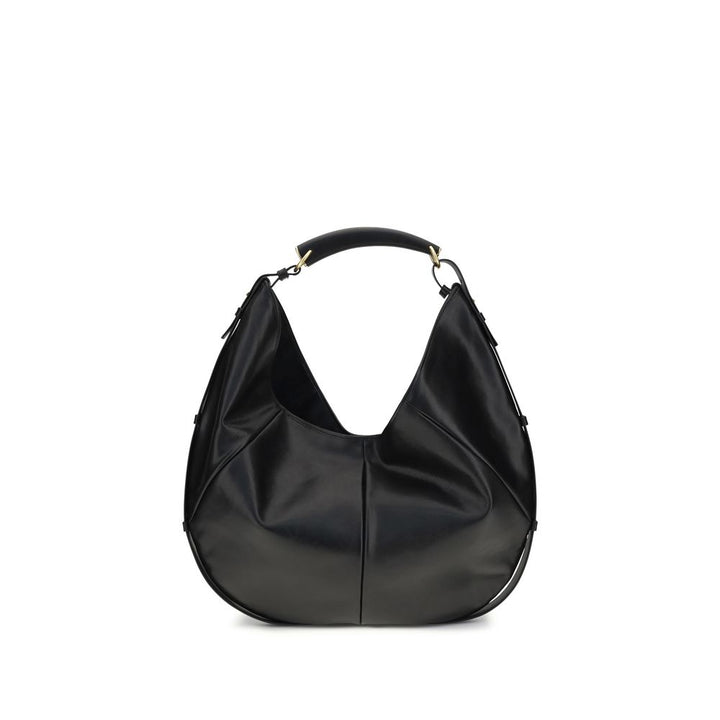 Black Calf Leather Bos Taurus Shoulder Bag Saint Laurent