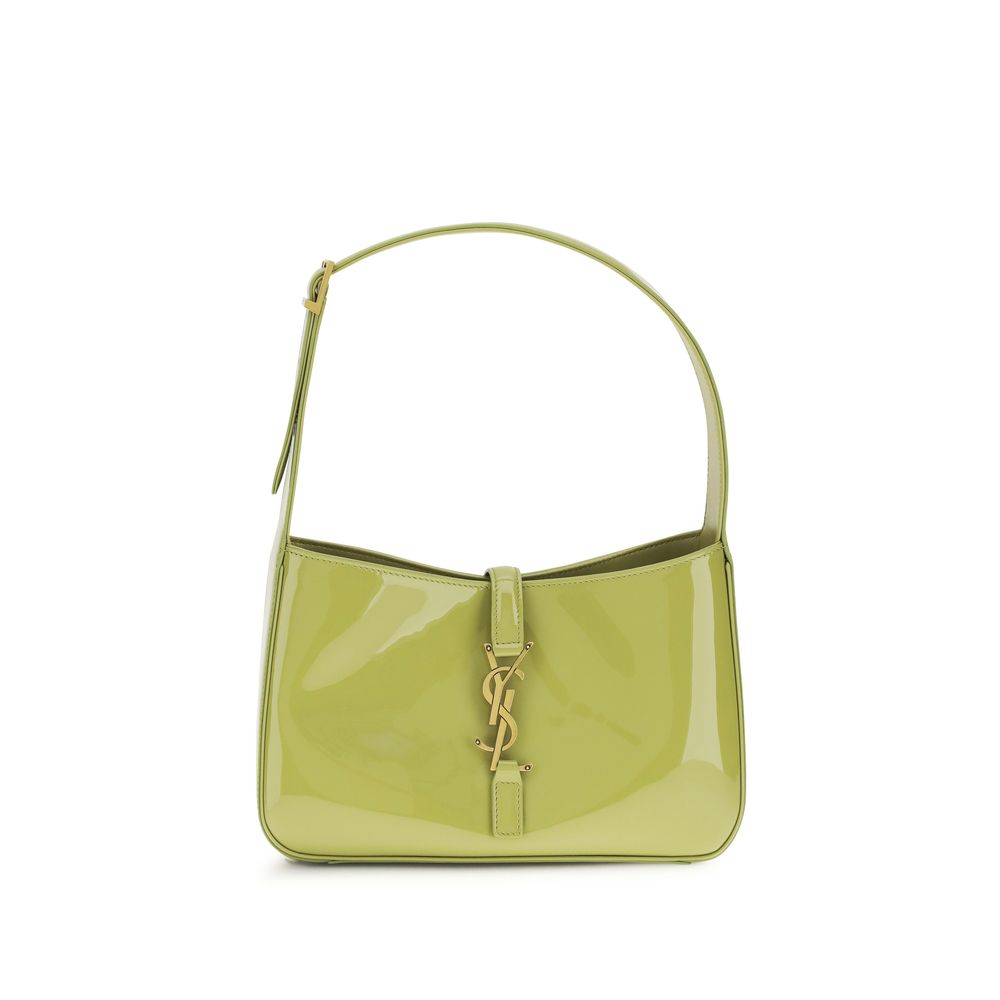 Bicolor Calf Leather Bos Taurus Shoulder Bag Saint Laurent
