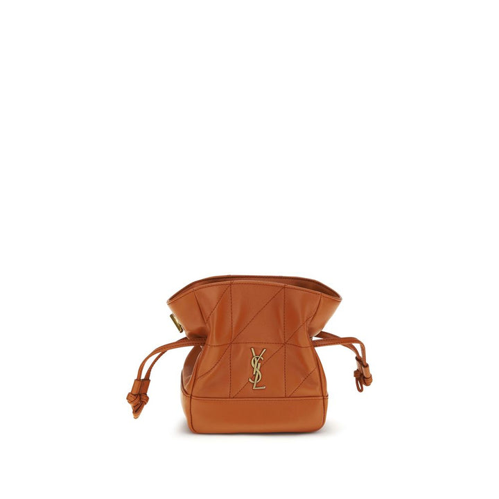 Orange Lamb Ovis Aries Aries Clutch Bag Saint Laurent