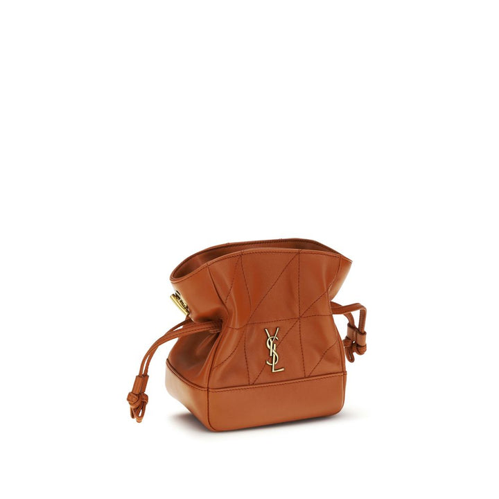 Orange Lamb Ovis Aries Aries Clutch Bag Saint Laurent